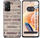 Funda Silicona Xiaomi Redmi Note 12 Pro 4G Ladrillo 01