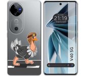 Funda Silicona Vivo V40 5G Avestruz