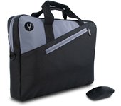 NGS Monray Master Kit Black maletines para portátil 39,6 cm (15.6 pulgadas pulgadas) Maletín Negro, Gris