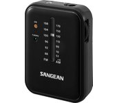 SANGEAN SR-32 NEGRO RADIO DE BOLSILLO FM/AM AURICULARES JACK Y CORREA