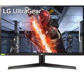 LG 27GN800-B LED display 68,6 cm (27 pulgadas pulgadas) 2560 x 1440 Pixeles Quad HD Negro, Rojo