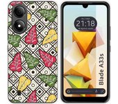 Funda Silicona Zte Blade A33s Flores 11
