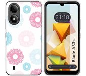 Funda Silicona Zte Blade A33s Flores 06