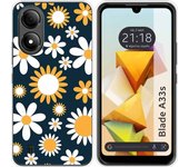 Funda Silicona Zte Blade A33s Flores 08