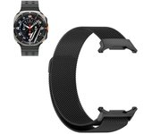 Kit Correa Milanese Loop Cierre Magnético+Película de Gel Galaxy Watch Ultra LTE 47mm