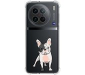 Funda Silicona Antigolpes Vivo X90 Pro 5G Perros 06