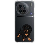 Funda Silicona Antigolpes Vivo X90 Pro 5G Perros 04