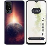 Funda Silicona TCL 40 NXTPAPER 5G Tierra