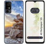 Funda Silicona TCL 40 NXTPAPER 5G Sunset
