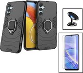 Hydrogel Kit de cubierta completa delantera + cubierta 3x1 defensor militar + soporte magnético de a