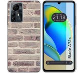Funda Silicona Zte Blade A72s Ladrillo 01