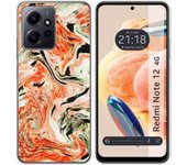 Funda Silicona Xiaomi Redmi Note 12 4G Mármol 12