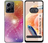 Funda Silicona Xiaomi Redmi Note 12 4G Abstracto
