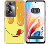 Funda Silicona Oppo A79 5G Helado Vainilla