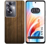 Funda Silicona Oppo A79 5G Madera