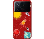 Funda Roja Xiaomi Poco X6 Pro 5G Espacio