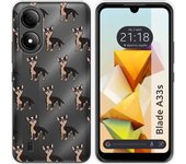 Funda Silicona Zte Blade A33s Perros 11