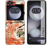 Carcasa Samsung Galaxy Z Flip 6 5G Mármol 12