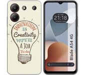 Funda Silicona Zte Blade A54 4G Creativity
