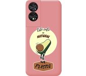 Funda Silicona Líquida Rosa TCL 50 SE Culo Natural