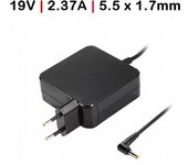 CARGADOR PARA PORTÁTIL ACER ASPIRE E5 E5-422 SERIES ADP-45HE B 19V 2.37A 5.5 X 1.7MM 45W PARED