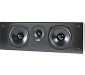 T30 Altavoz de canal central de cine en casa de 2 vías negro