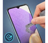 Cristal templado Curvo Samsung Galaxy A32 5G / A02s 9H – 0,33 mm Antihuellas