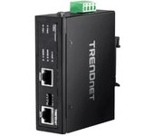 Inyector POE TRENDNET TI-IG60 - 1 puerto(s) de entrada 10/100/1000Base-T - 1 puerto(s) de salida 10/