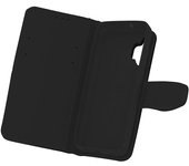 Funda Oppo A15 5G Tarjetero Soporte Vídeo Fancy Style Negro