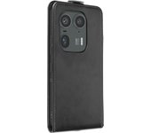 Funda para Motorola Edge 50 Ultra Solapa Vertical con Tarjetero Negro