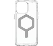 Urban Armor Gear Plyo Magsafe funda para teléfono móvil 17 cm (6.7 pulgadas pulgadas) Plata, Transparente