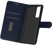 Funda Samsung Galaxy A03s Tarjetero Soporte Vídeo Azul