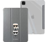 Funda con cierre para iPad Pro 12.9 2017 Protección con Clapet Gris
