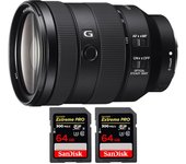 FE 24-105mm f/4 G OSS + 2 SanDisk 64GB Extreme PRO UHS-II SDXC 300 MB/s + PDF  pulgadas pulgadas20 TÉCNICAS PARA MEJ