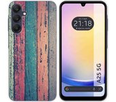 Funda Silicona Samsung Galaxy A25 5G Madera 10