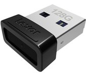 Lexar JumpDrive S47 unidad flash USB 128 GB USB tipo A 3.2 Gen 1 (3.1 Gen 1) Negro