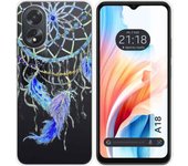 Funda Silicona Oppo A18 Plumas