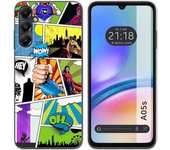 Funda Silicona Samsung Galaxy A05s Comic