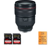 RF 28-70mm f/2L USM + 2 SanDisk 128GB Extreme PRO UHS-II 300 MB/s + PDF  pulgadas pulgadas20 TÉCNICAS PARA MEJORAR S