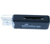 MediaRange MRCS507 lector de tarjeta USB 3.2 Gen 1 (3.1 Gen 1) Interno Negro
