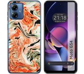 Funda Silicona Motorola Moto G54 5G Mármol 12
