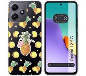 Funda Silicona Xiaomi Redmi 12 5G Piña