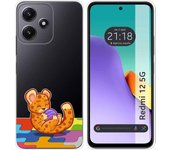 Funda Silicona Xiaomi Redmi 12 5G Leopardo