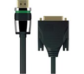 PureLink ULS1300-010 adaptador de cable de vídeo 1 m HDMI DVI-D Negro