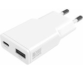 4smarts 541122 cargador de dispositivo móvil Smartphone, Tableta Blanco Corriente alterna Carga rápida Interior
