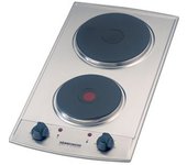 Rommelsbacher EBS 3074/E hobs Acero inoxidable Encimera Hornillo eléctrico / Placa eléctrica 2 zona(