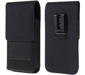Funda para Cubot S108 Cinturón Clip Metálico Tarjetero Vertical Textil y Piel