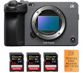 FX3 + 3 SanDisk 64GB Extreme PRO UHS-II SDXC 300 MB/s + PDF  pulgadas pulgadas20 TÉCNICAS PARA MEJORAR SUS FOTOS pulgadas