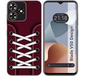 Funda Silicona Zte Blade V50 Design 4G Zapatillas 17