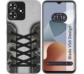 Funda Silicona Zte Blade V50 Design 4G Zapatillas 16